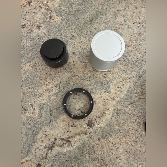 58mm Coffee Espresso Blind Shaker Dosing Cup Tamper Dosing Funnel Magnetic - Picture 1 of 6